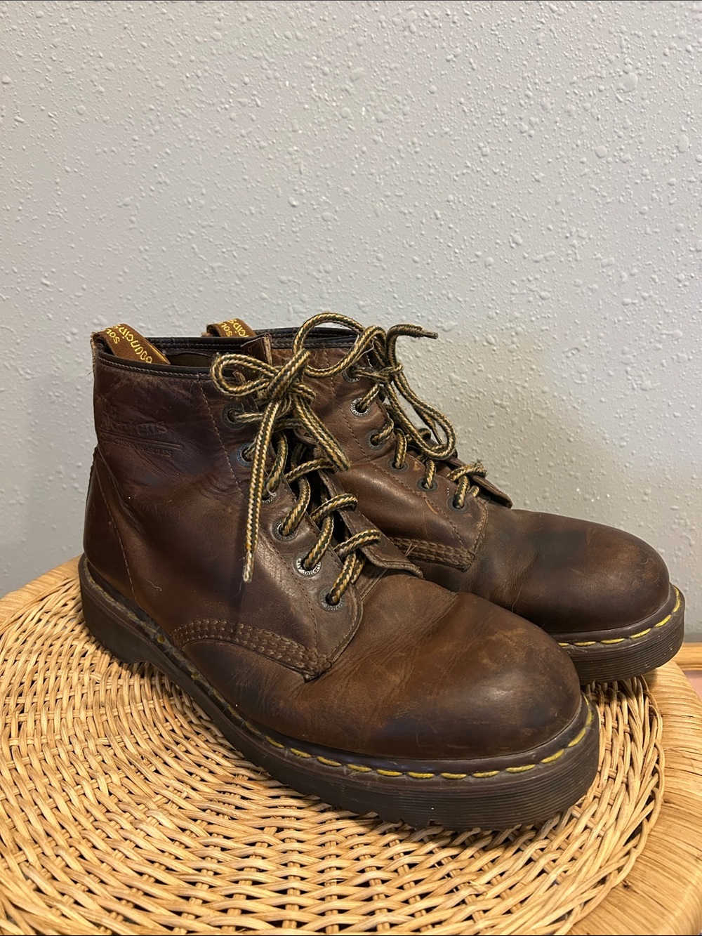 Vintage Dr. Martens The Original Leather Boots Made In England 939